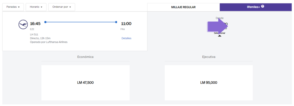 Classe Executiva da Lufthansa por 90.000 pontos LifeMiles de Buenos Aires para Frankfurt
