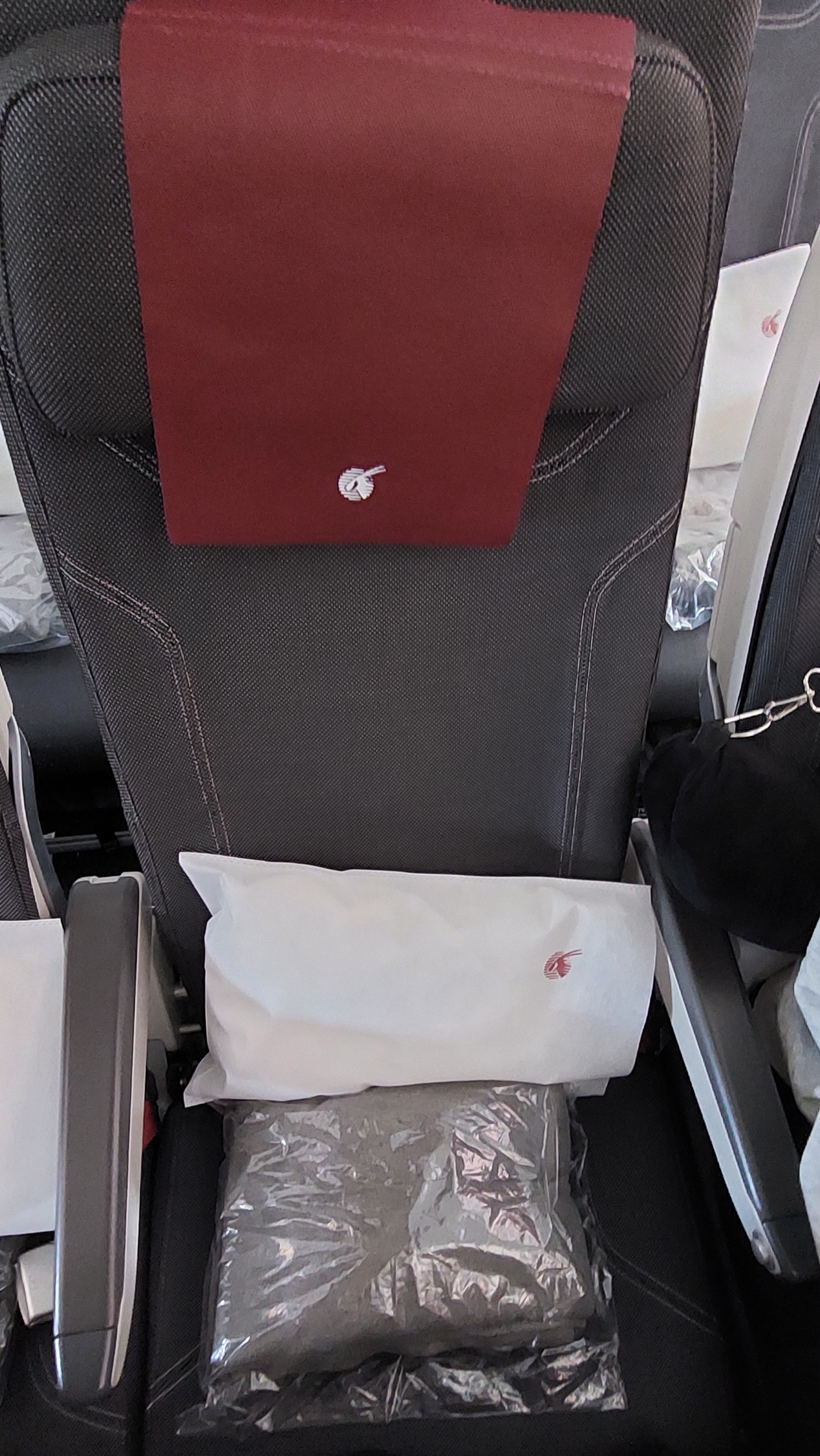 Como é voar na classe Econômica da Qatar