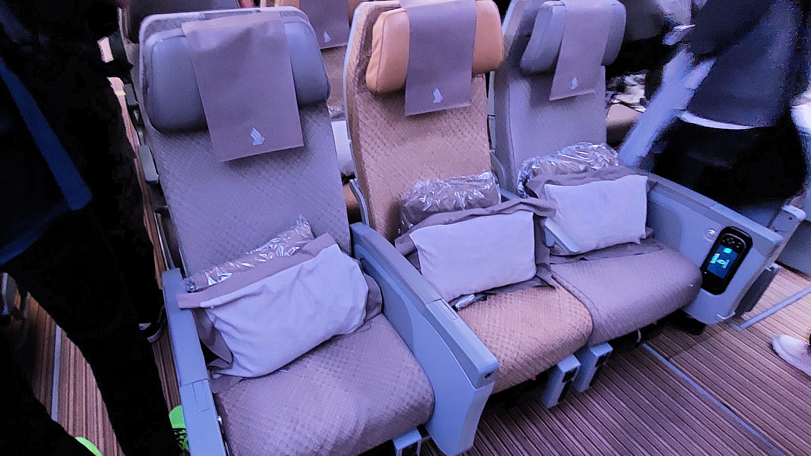 Como é voar na Classe Econômica da Singapore Airlines