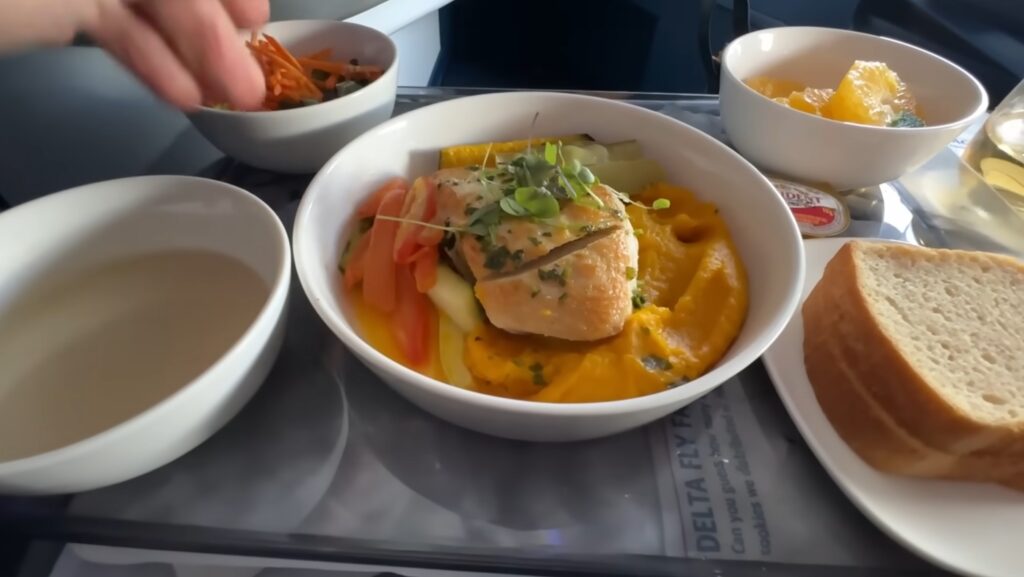 Classe Executiva da Delta - como é voar nessa cabine do Brasil aos EUA