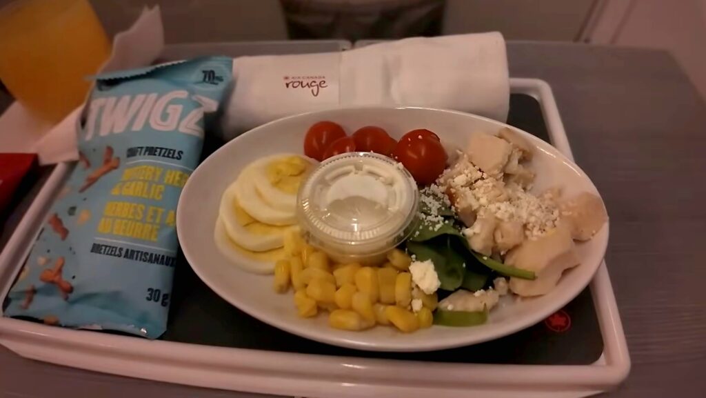 Executiva da Air Canada Rouge com milhas