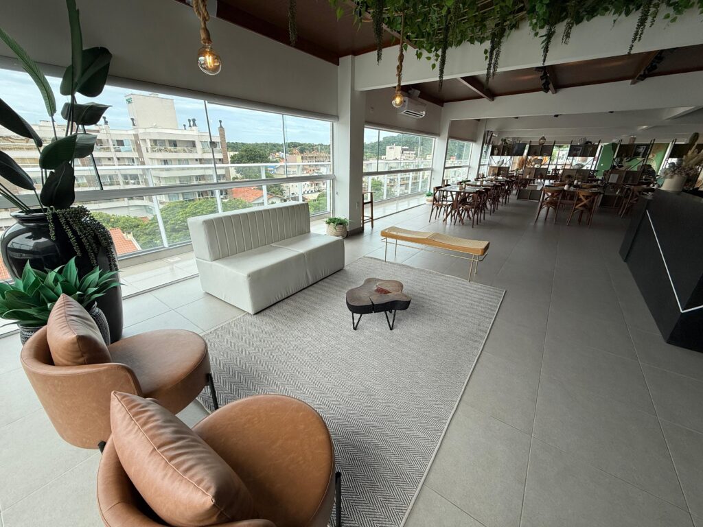 Hoteis no litoral de Santa Catarina