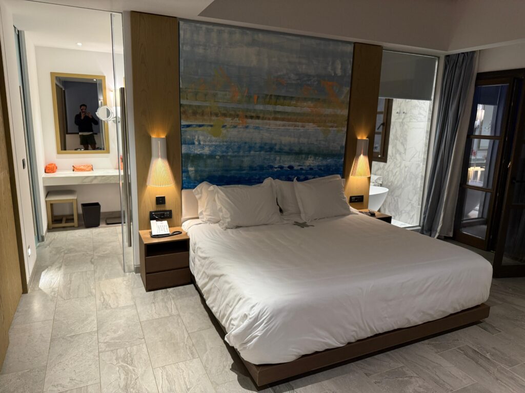 hotel na ilha de Corfu, na Grécia