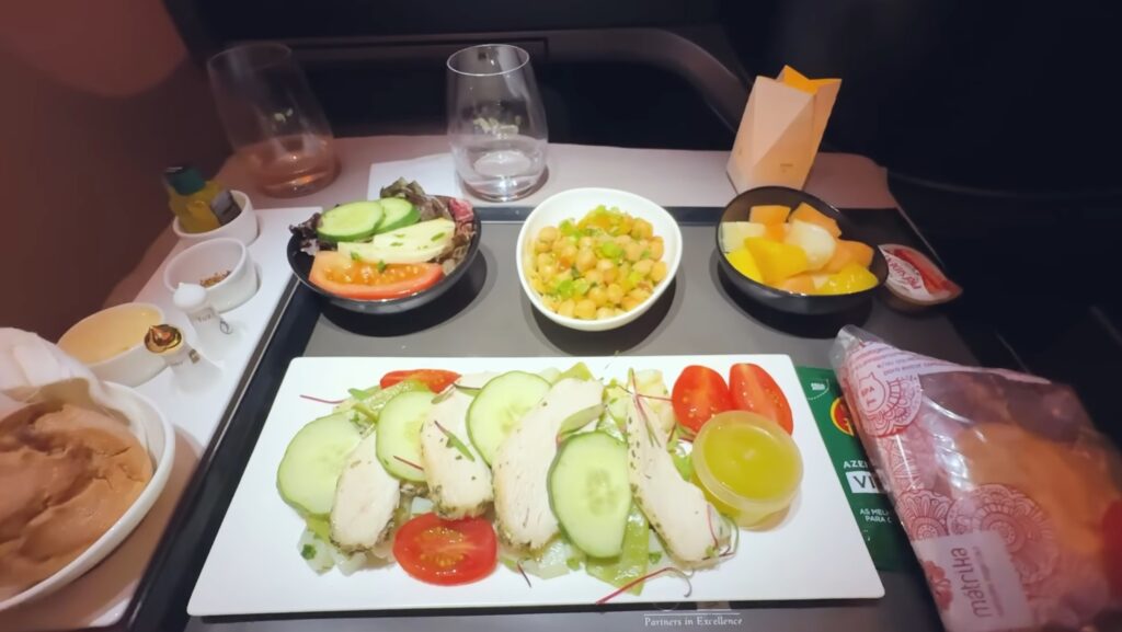 refeições da Executiva da Turkish 