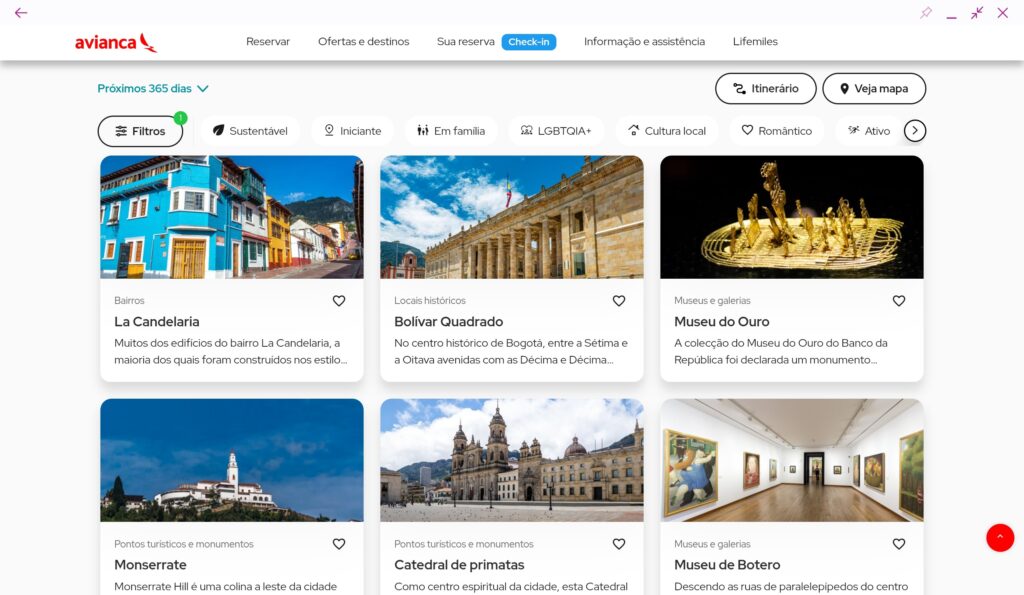 stopover da Avianca em Bogotá