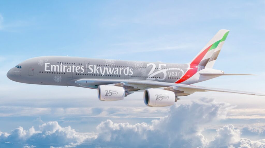 Emirates Skywards vai presentear 25 milhões de milhas