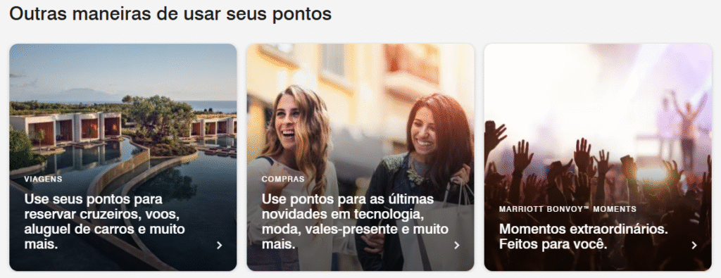 usar pontos Marriott Bonvoy