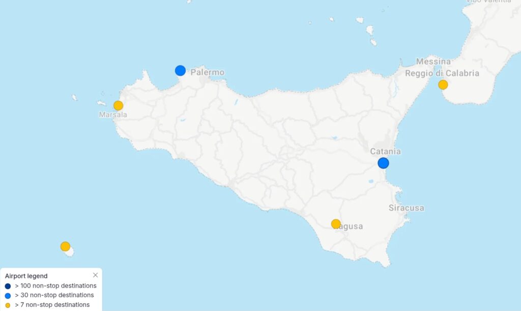 Como montar roteiro da Sicília