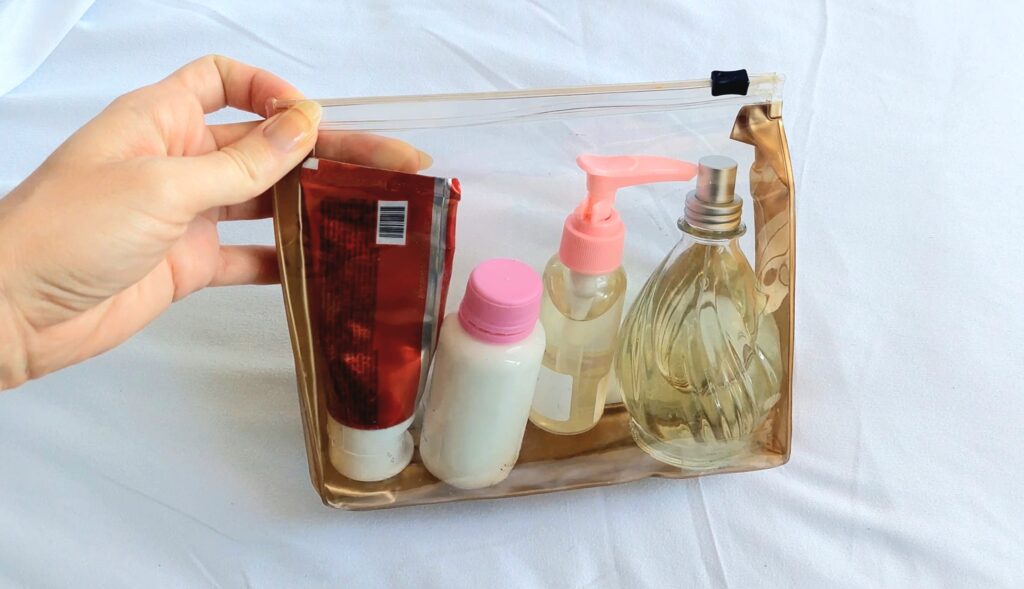 Quantos mL posso levar no voo internacional?