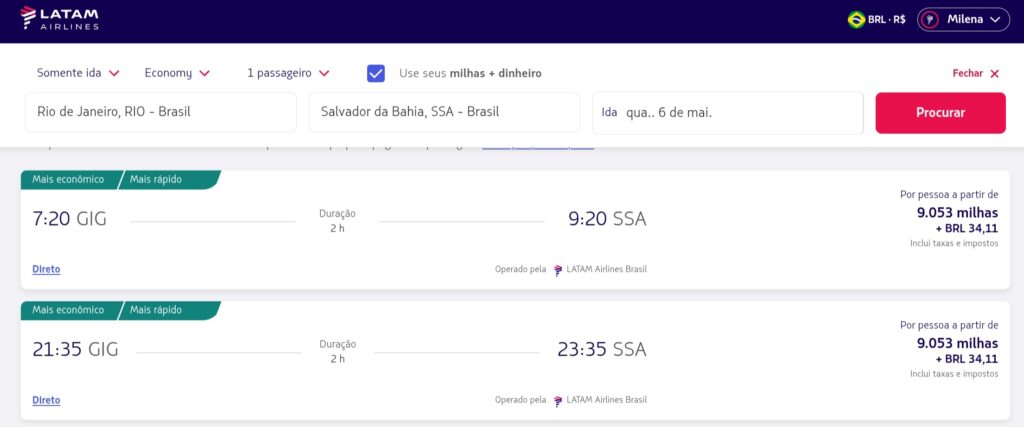 vale a pena comprar milhas LATAM